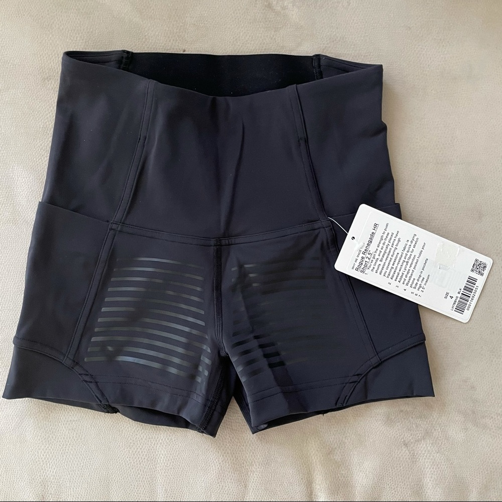 NWT Lululemon Renegade Short 4